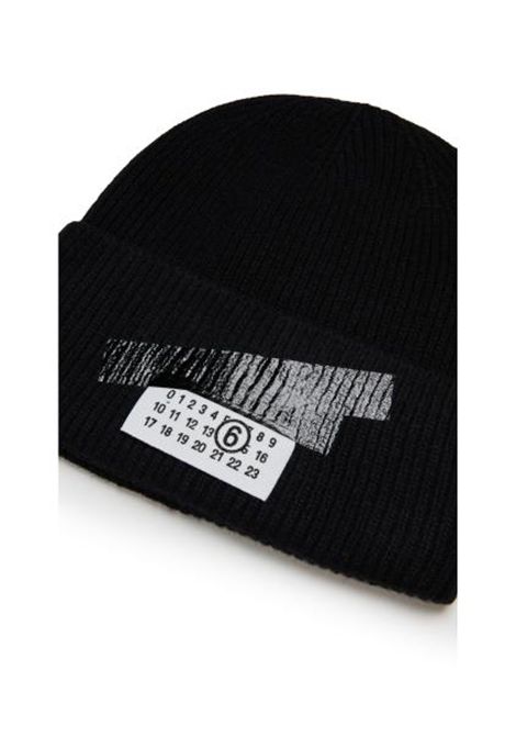Cappello con logo MM6 KIDS MAISON MARGIELA | M61054 MM08ZM6900
